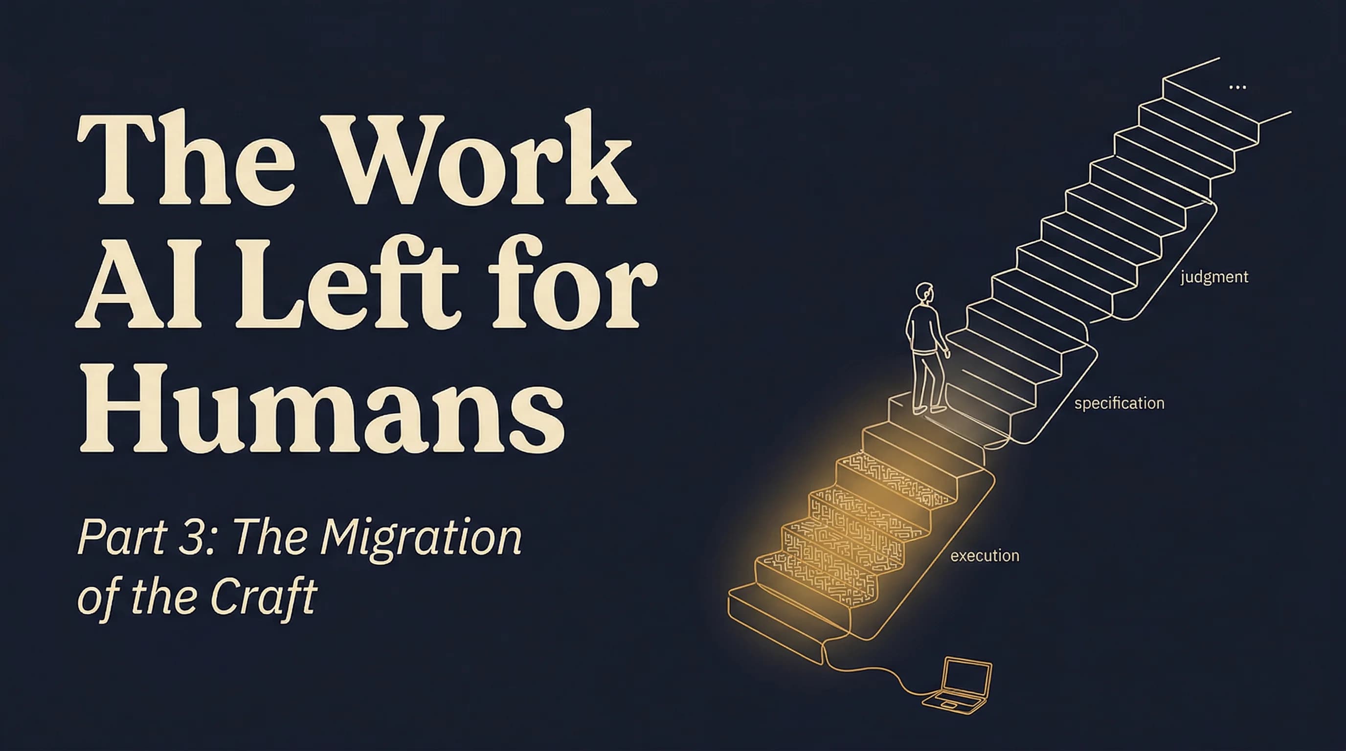 The Work AI Left for Humans